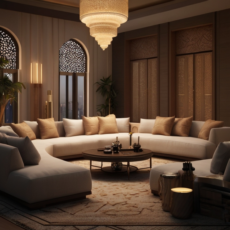 A living room with practical layout, conversational seating